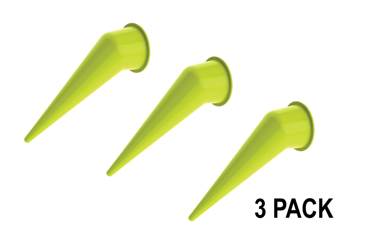 Bent Cone Nozzle for Albion Professional Guns - 3 Pack