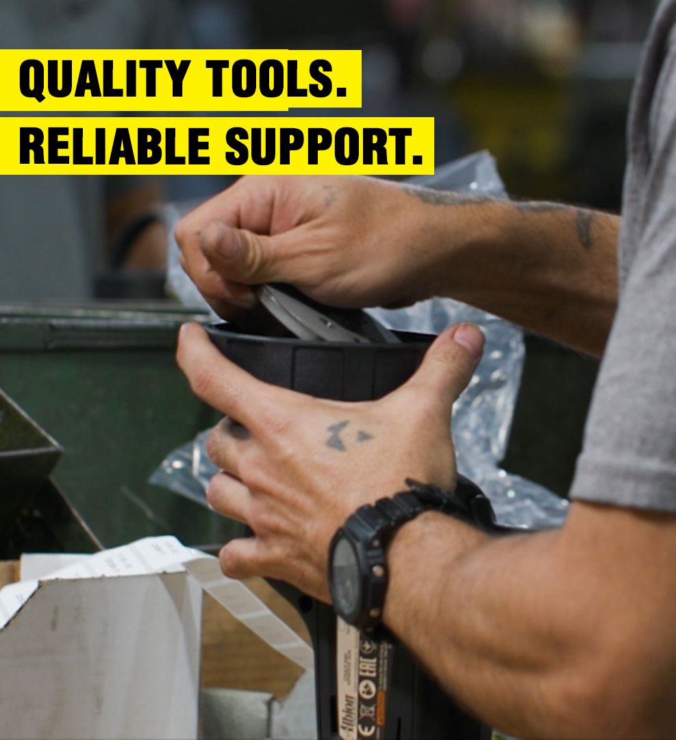 Quality Tools. Reliable Support